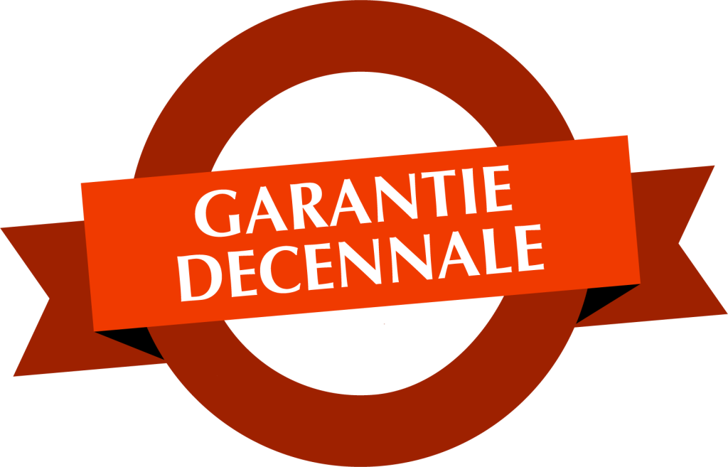 Logo garantie décennale, Marteau Guillaume, travaux publics à Parthenay